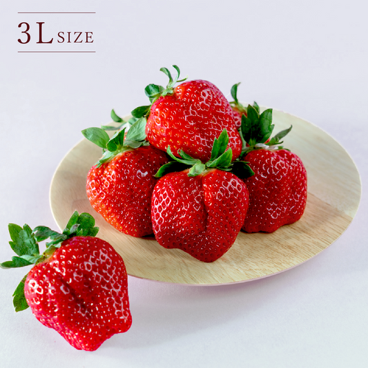 福岡産直 あまおう 430g✕1箱(化粧箱 アソート3Lサイズ×15玉)【送料無料】